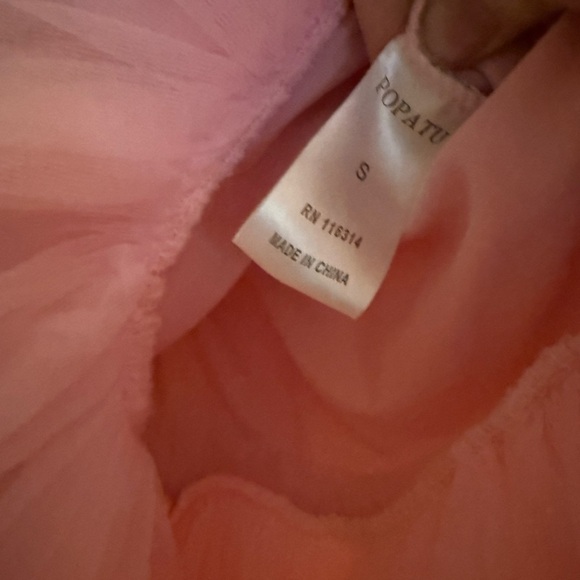 Popatu Pink Butterfly Rhinestone Tutu Dress – Toddler Girls Size Small - Picture 9 of 10